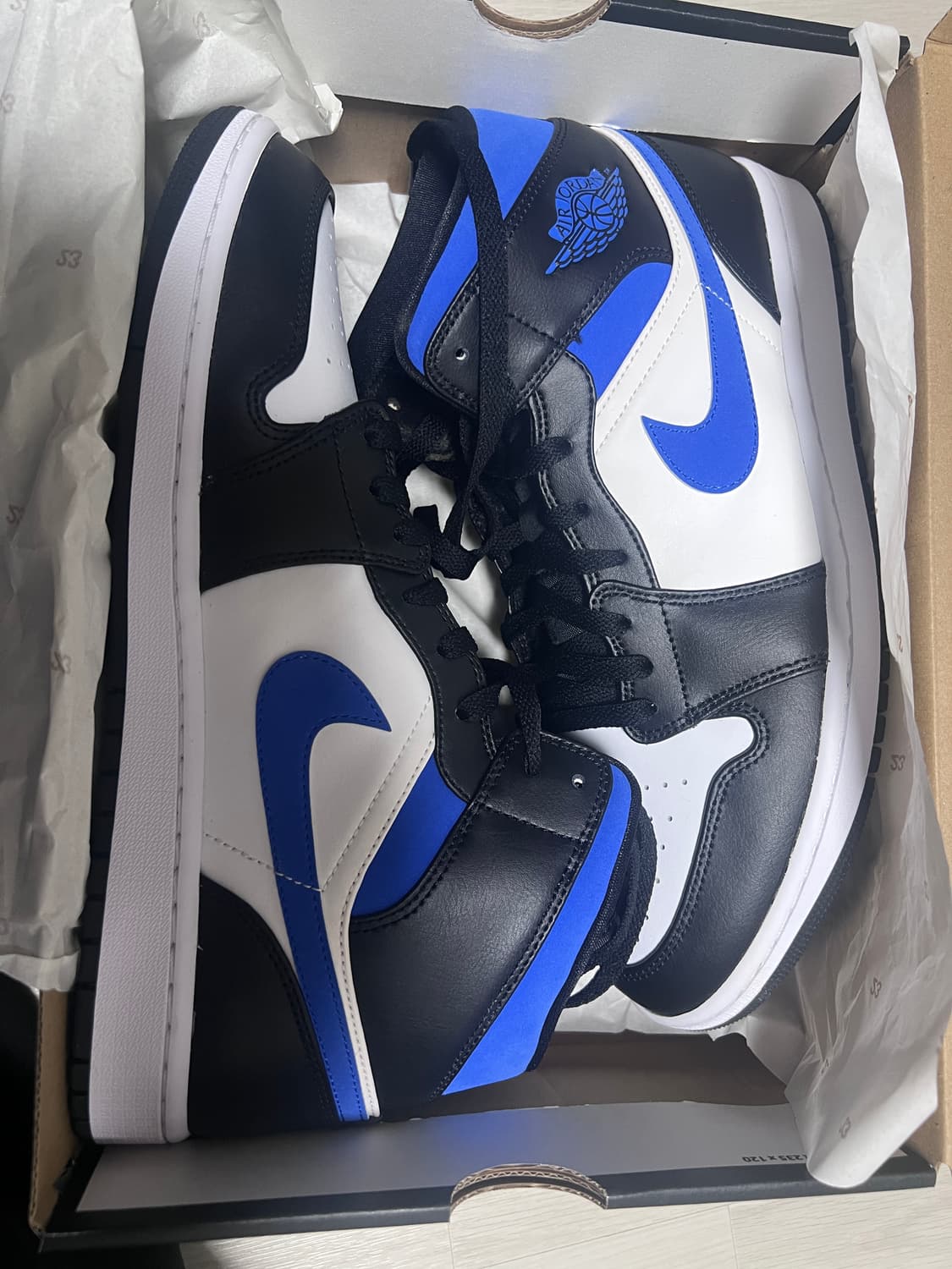 조던 1 미드 레이서 블루 295 새상품 상품이미지1