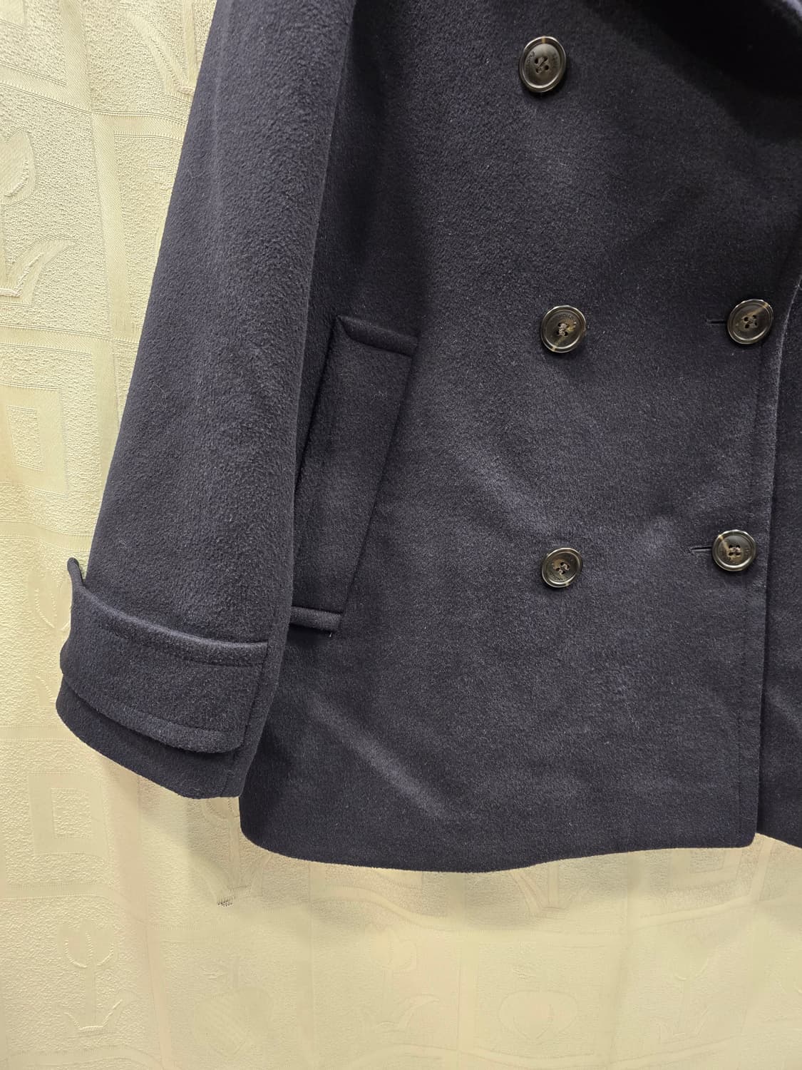 모르간 네이비 피코트 숏자켓 66사이즈 상품이미지4