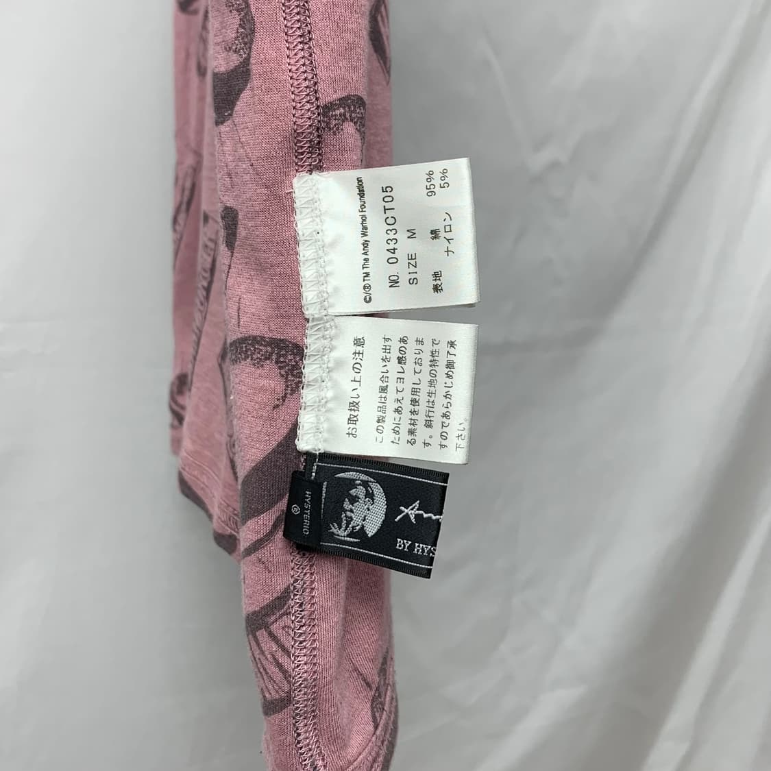 히스테릭 글래머 앤디 워홀 반팔 티셔츠 상품이미지9