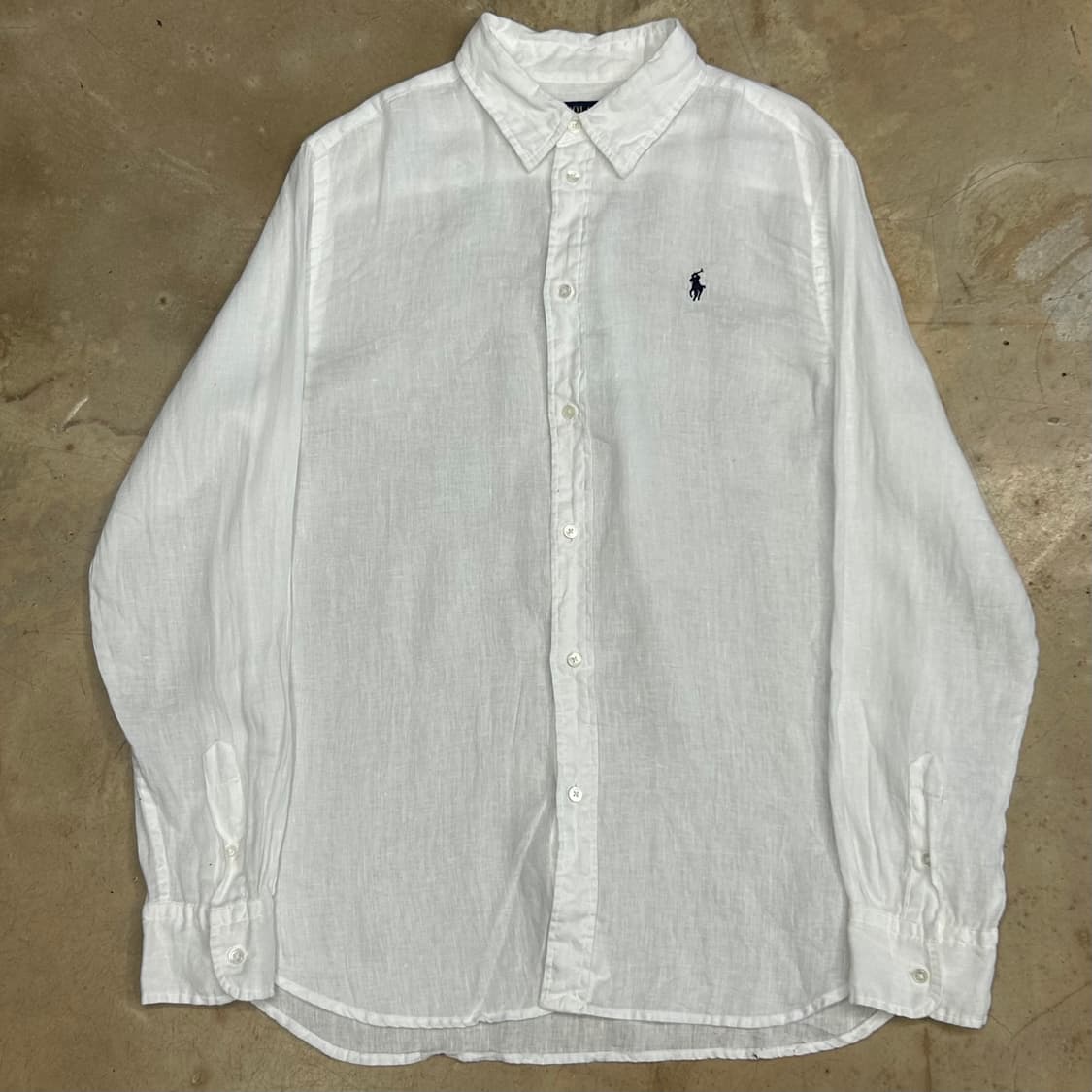 🫶🏻 폴로랄프로렌 릴렉스드핏 White 린넨 셔츠 🫶🏻  상품이미지1