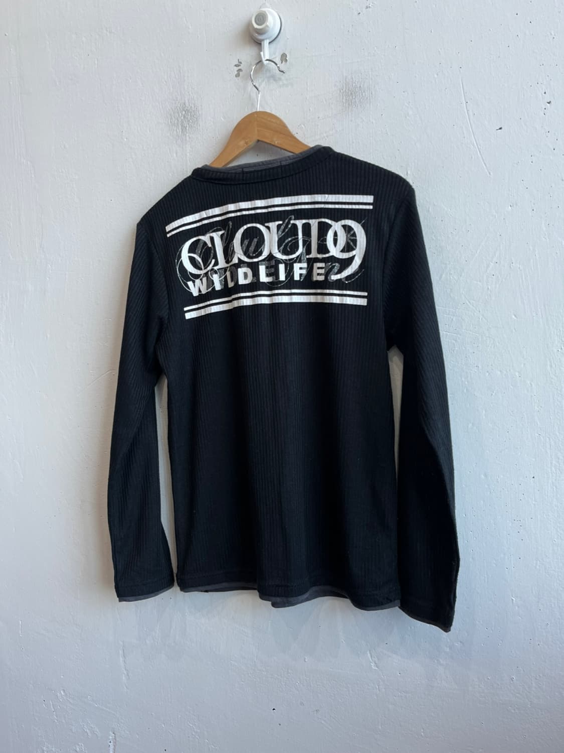 Wild life JPN 펑크 레이어드 골지 롱슬리브 상품이미지2