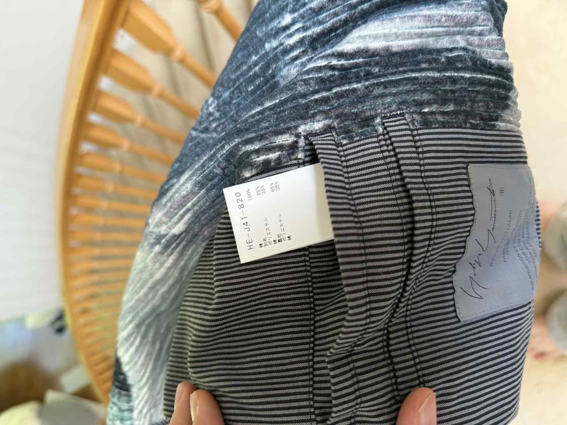 요지 야마모토 AW22 벡신스키 코듀로이 블레이저 상품이미지6