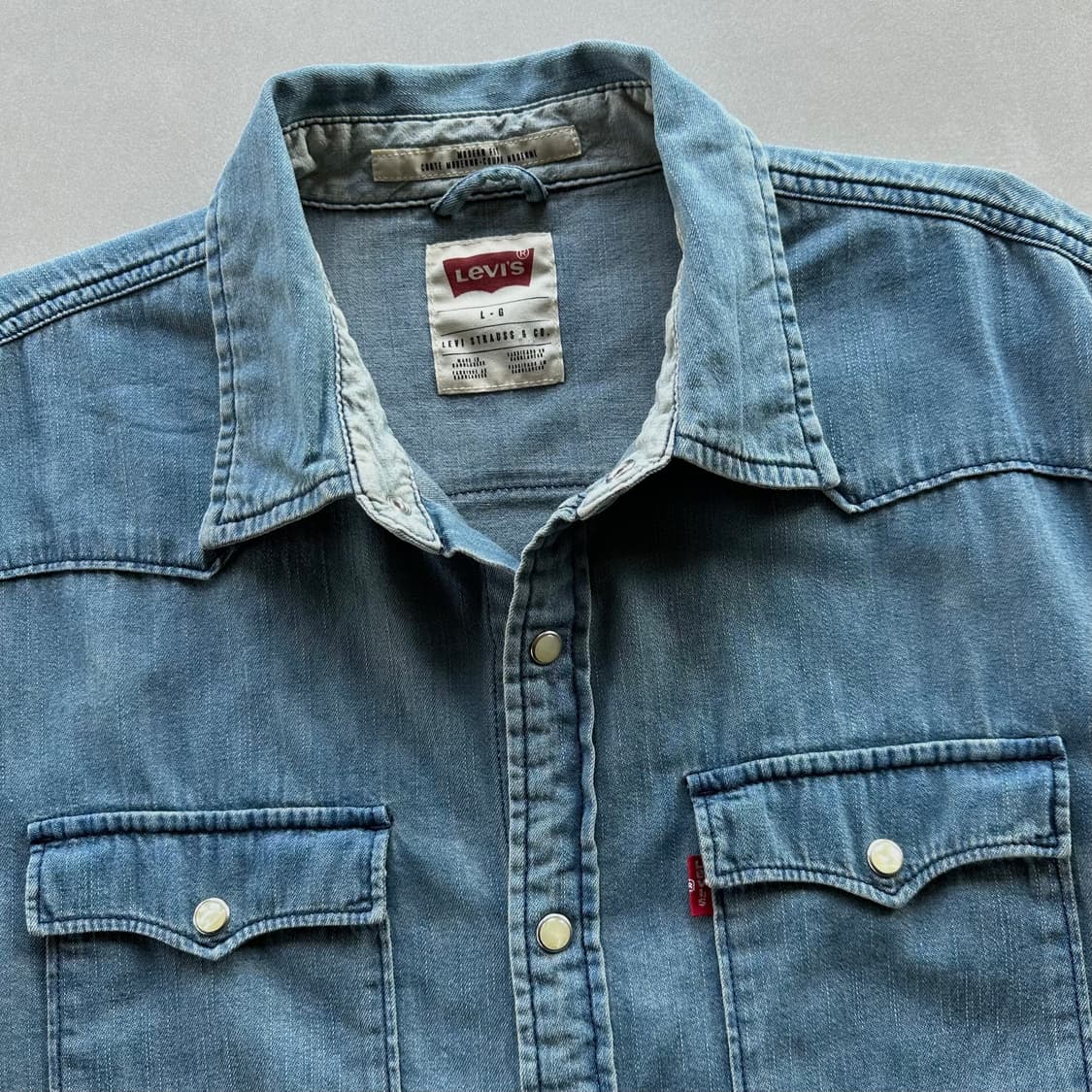 [L]리바이스 Levi's 클래식 웨스턴 데님 셔츠 상품이미지8
