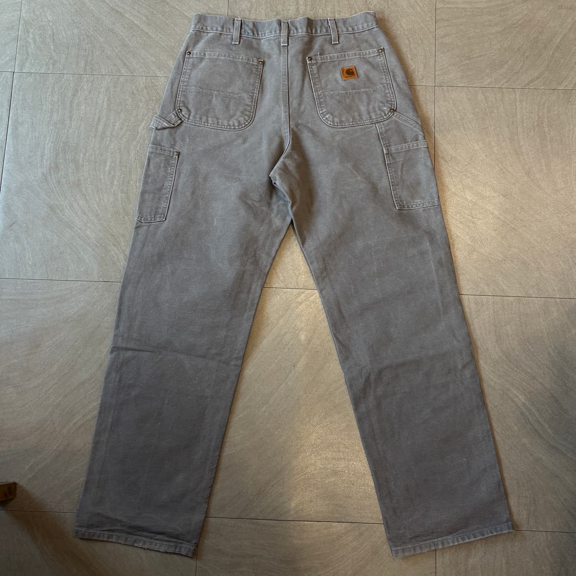 칼하트 정품 그레이 더블니 팬츠 바지 상품이미지6