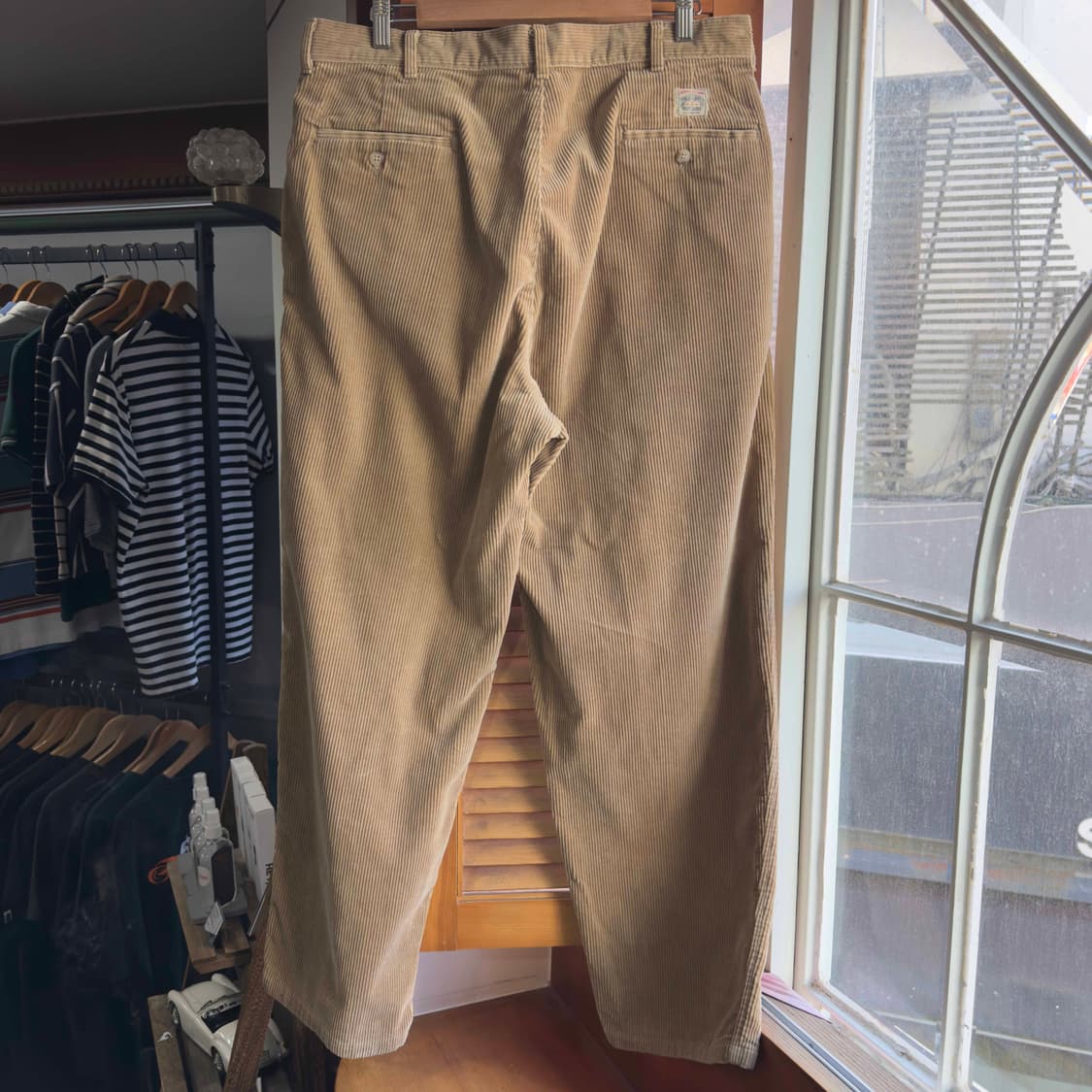 90s 폴로 랄프로렌 투턱 코듀로이 팬츠 W36 L32 상품이미지8