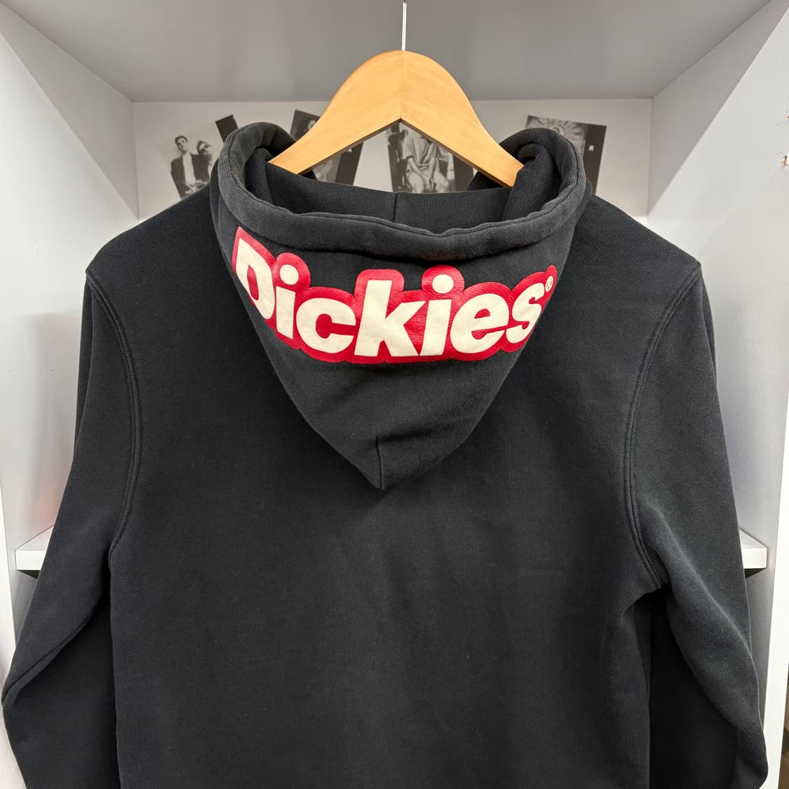 (S) 디키즈 블랙 풀 집업 후디 상품이미지4