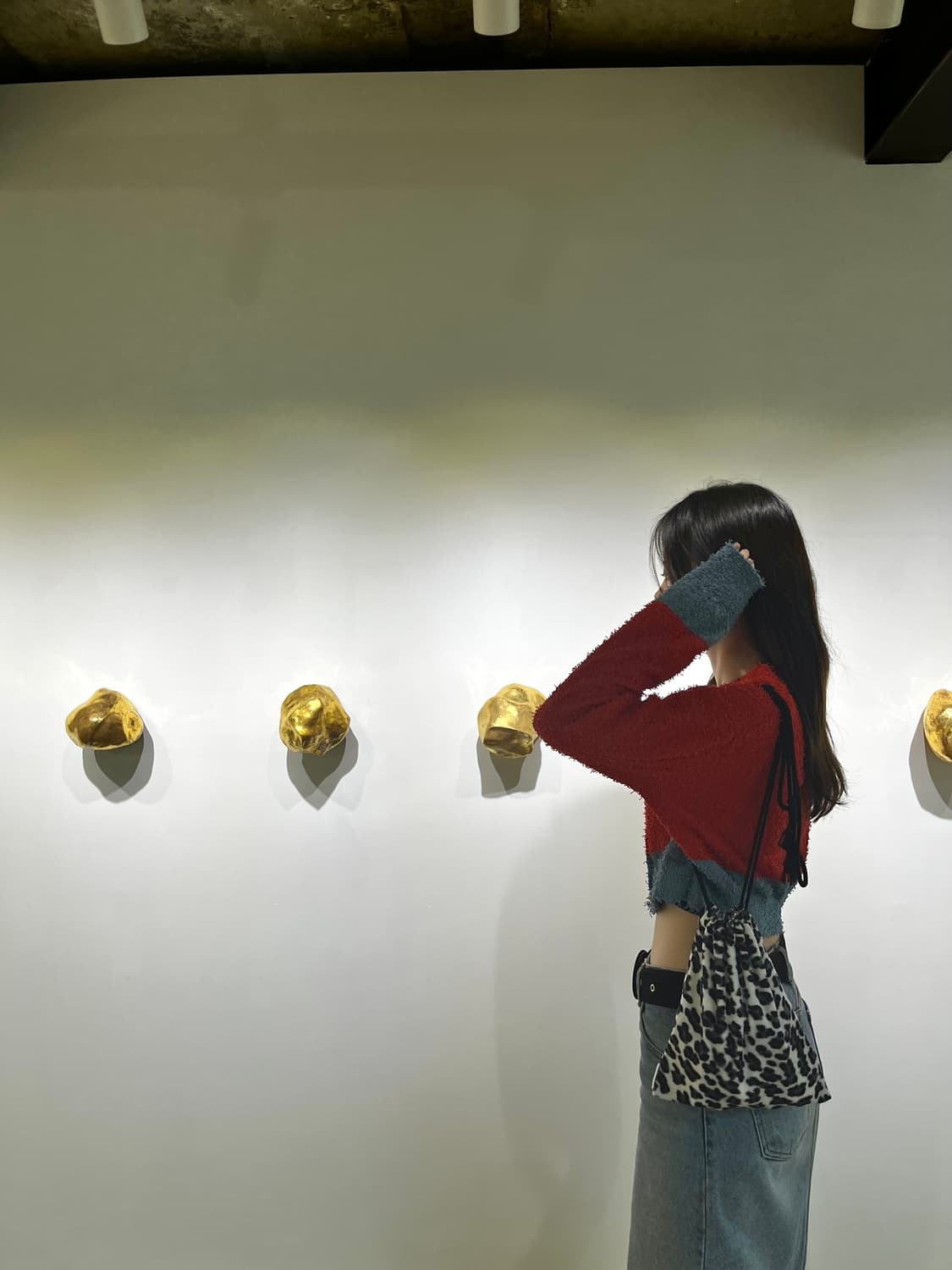 NEUL 살짝 숏 기장 스웨터 가디건 상품이미지5