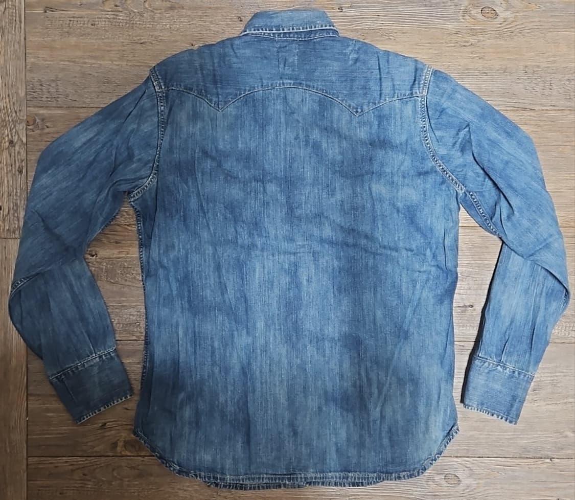 리바이스 LVC 1955 쏘우투스 데님 셔츠 S 상품이미지2