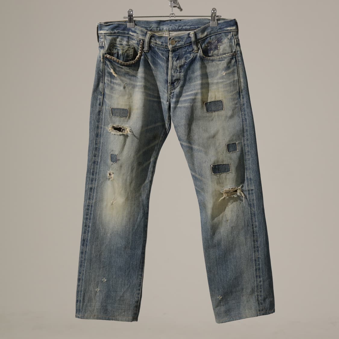 90s 히스테릭 글래머 셀비지 데님 상품이미지1