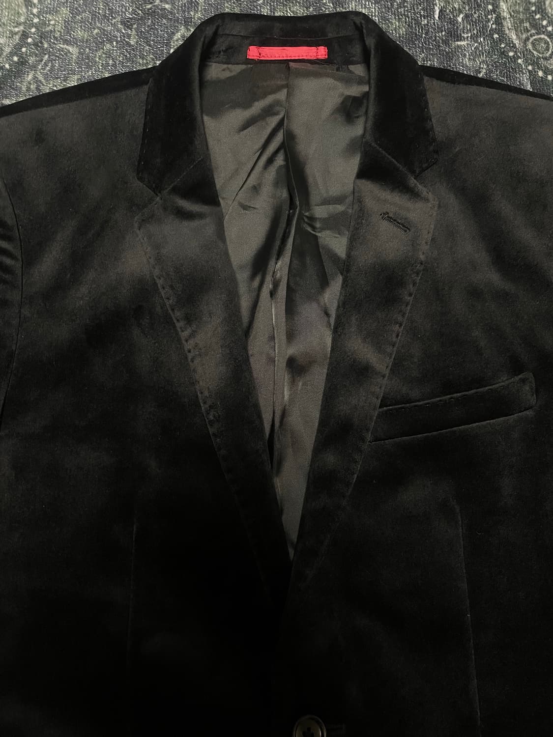 semantic design velvet jacket 상품이미지2