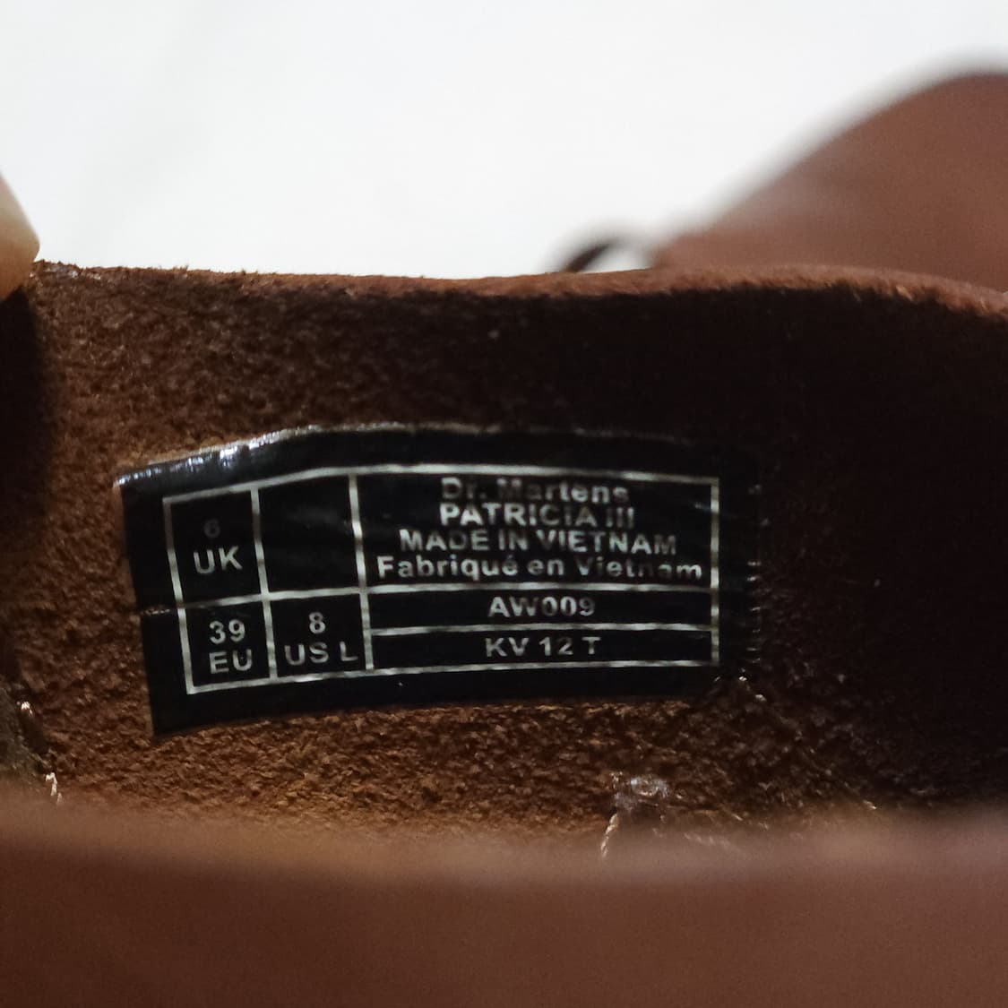 [6UK] 닥터마틴 패트리샤 III 브라운 (250~255) 상품이미지9