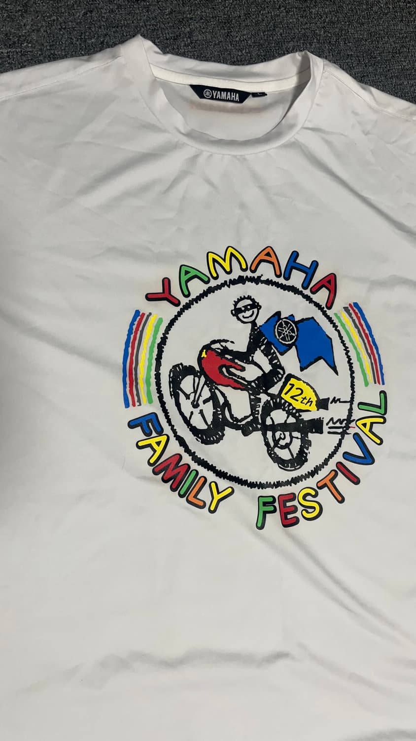 YAMAHA FAMILY FESTIVAL 기념 티셔츠 (L) 상품이미지2
