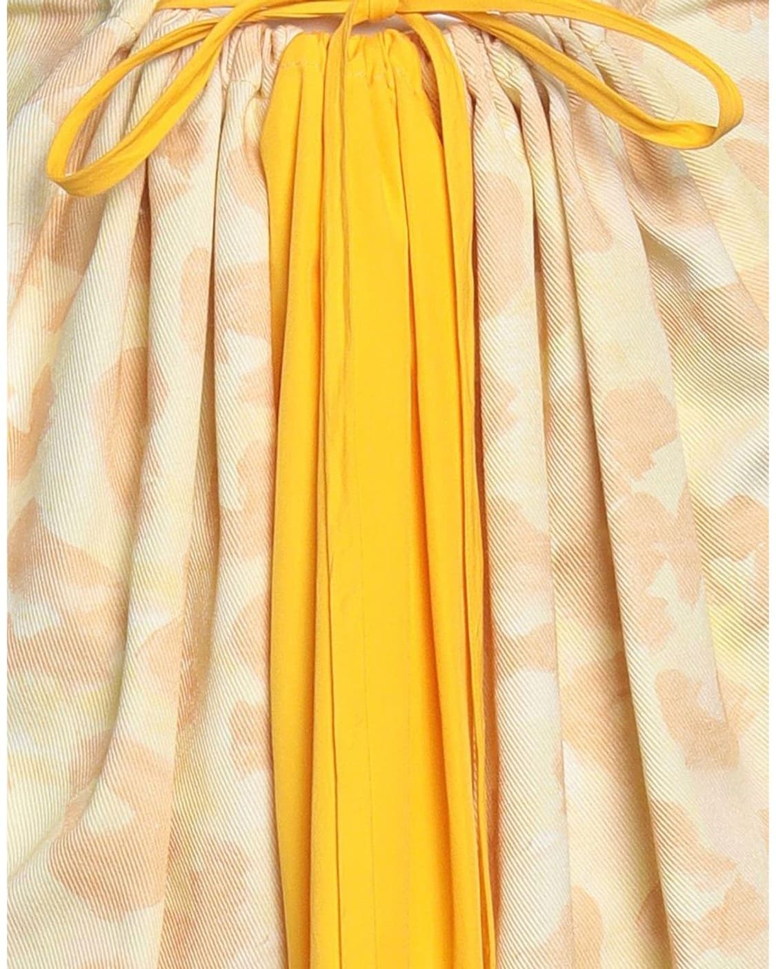 (매장판)MARNI 마르니 멀티패턴블록 셔링 엑센트 롱 스커트 S 상품이미지6