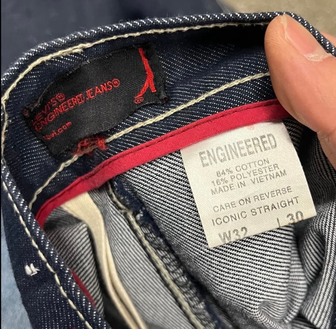 00s 리바이스 루즈핏 엔지니어드 진 31“ 상품이미지6