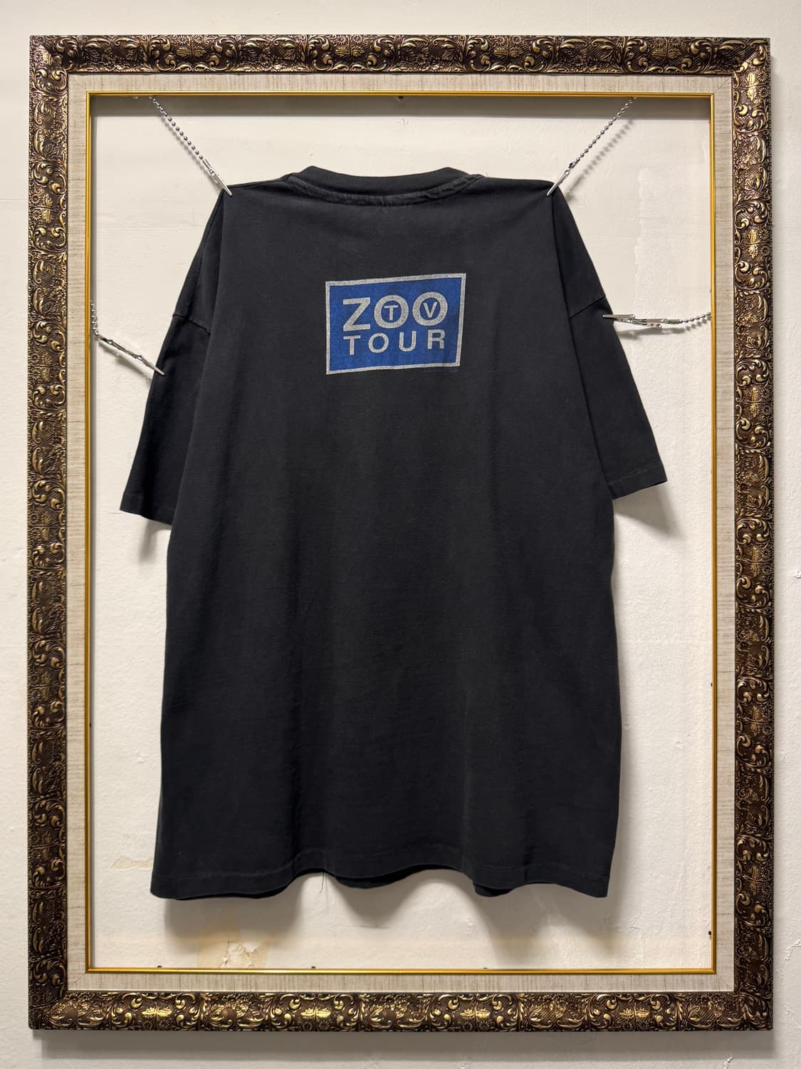 빈티지 90s U2 ZOO TOUR 밴드 티 상품이미지2