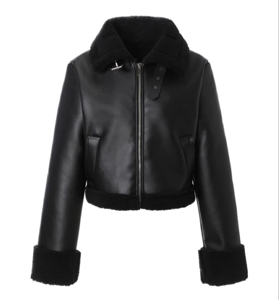 카키포인트 무스탕 상품이미지1