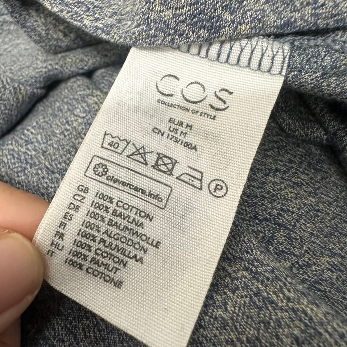 COS 코스 반팔티셔츠 M 상품이미지8