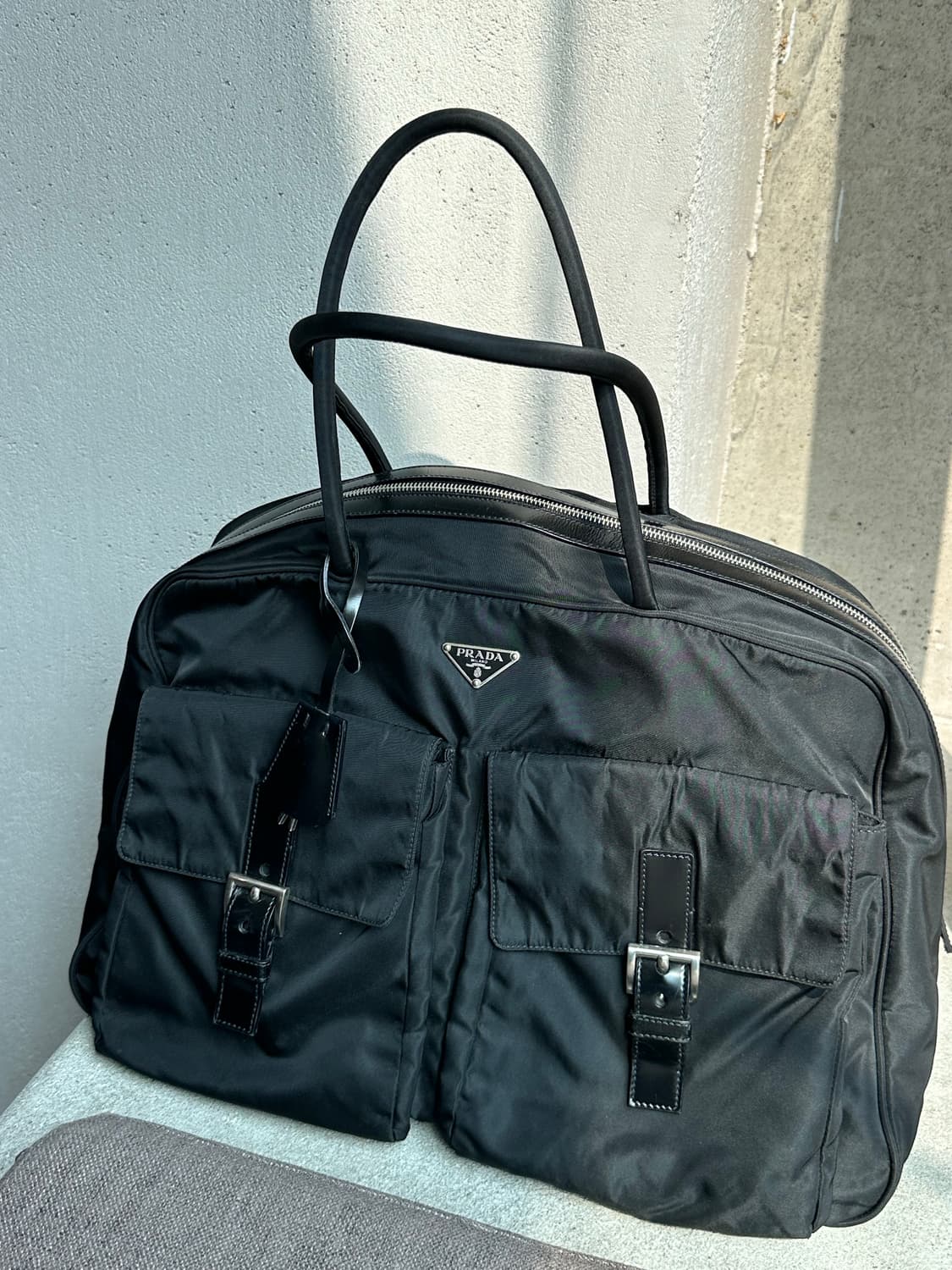 프라나 나일론 포코노 숄더백 토트백 y2k 볼링백 상품이미지7