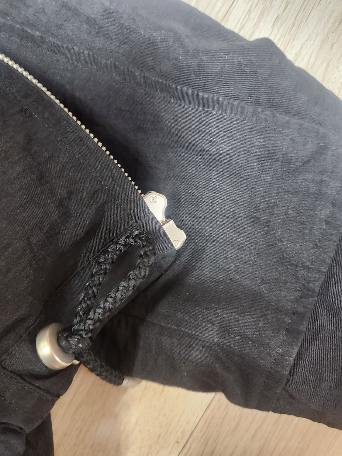 [시도] 나일론 패딩블루종 블랙 3사이즈 상품이미지4