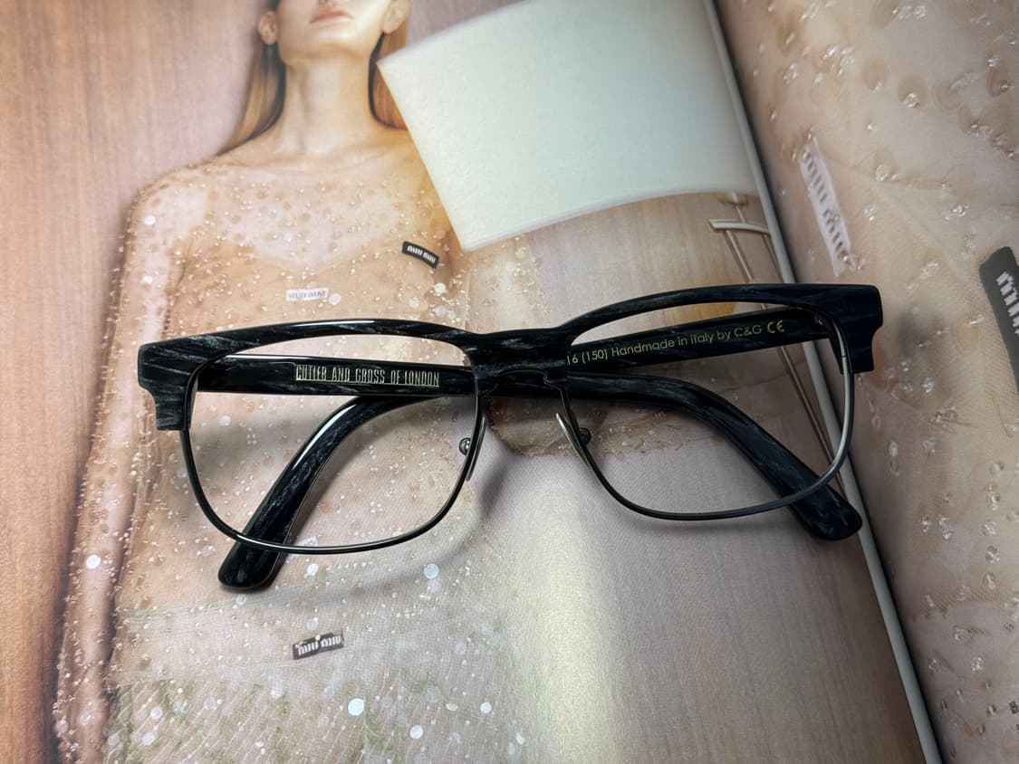 커틀러 앤 그로스 스퀘어 하금테 쉐입 영국 브랜드 안경 0006 상품이미지1