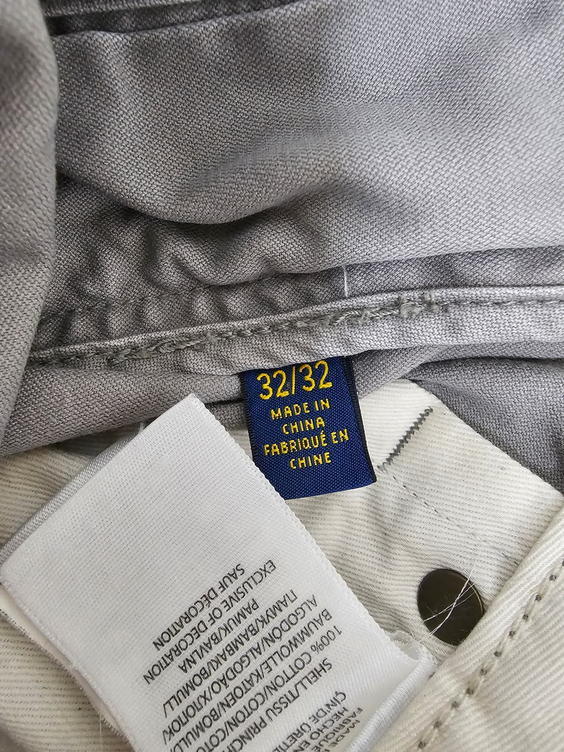 폴로랄프로렌 그레이 면팬츠 32 상품이미지3