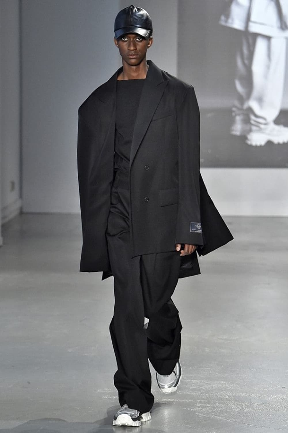 준지맛 지오송지오 나일론 와이드 팬츠 78 (1회착) 상품이미지1