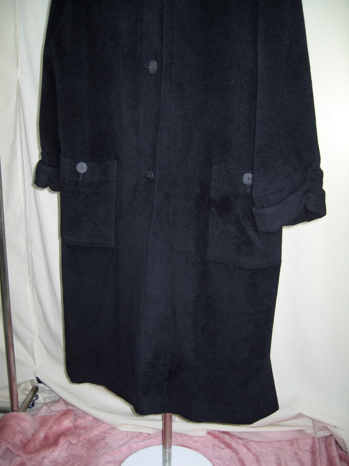 Emchariot 앙고라 오버사이즈 후드 코트 (JPN) 상품이미지3