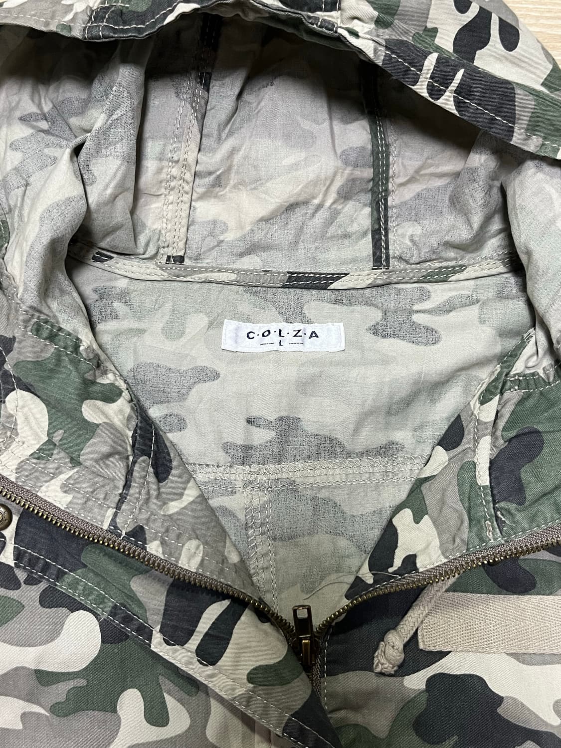 Colza 콜자 밀리터리 후드 야상 자켓 상품이미지10