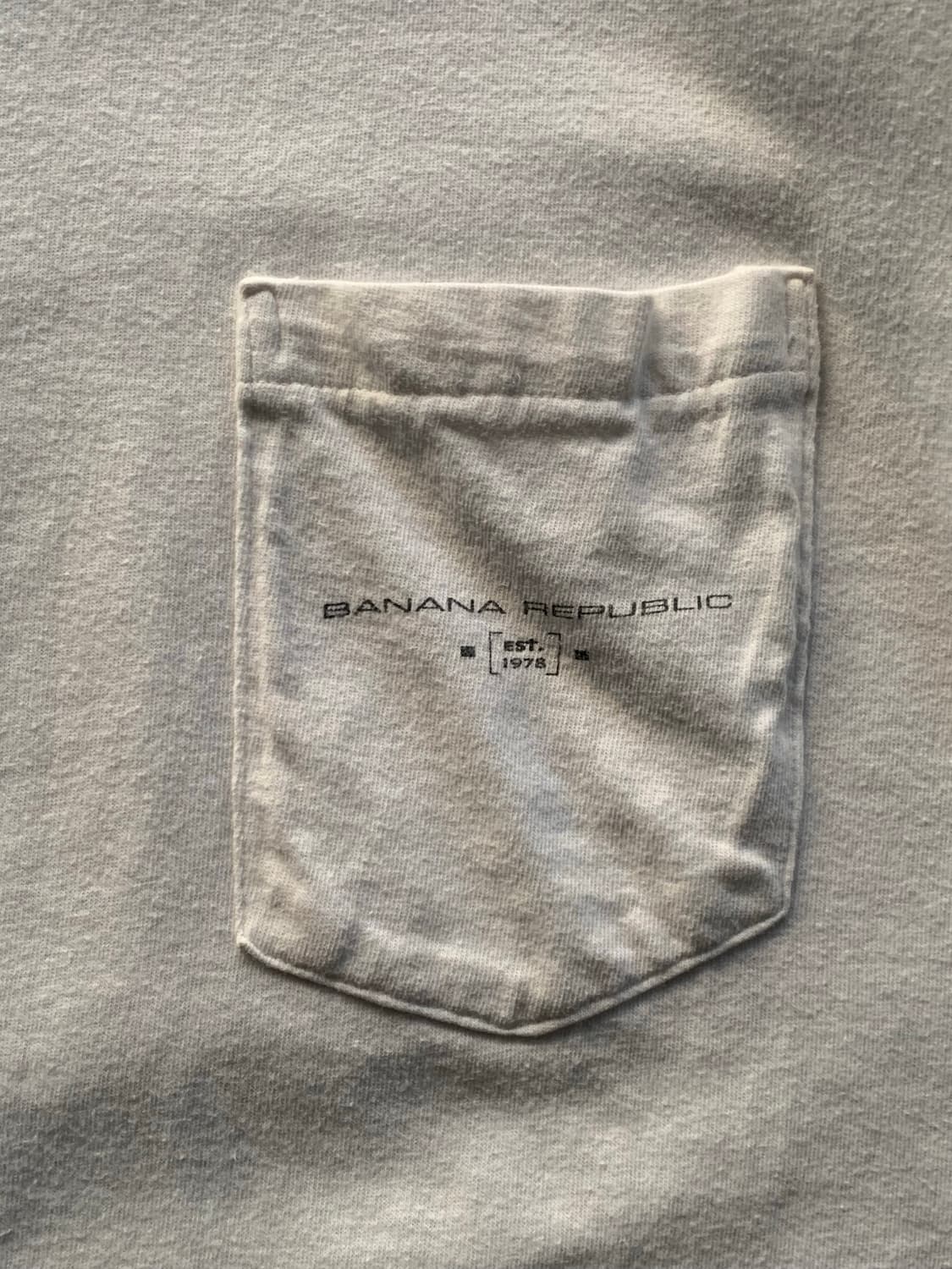 90s 바나나 리퍼블릭 포켓 티셔츠 오리지널 클래식 상품이미지6