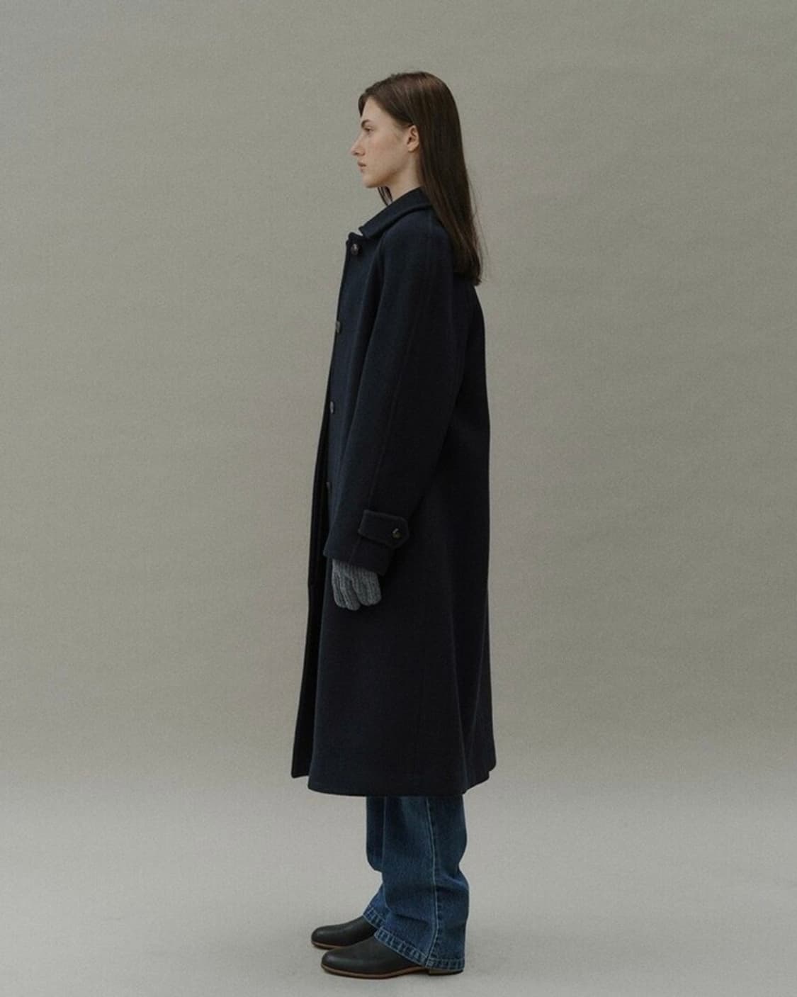 블랭크공삼 울 발마칸 코트 상품이미지3