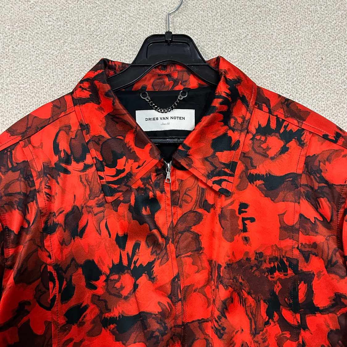 (M~L) 드리스 반 노튼 플로럴 프린트 자켓 상품이미지4