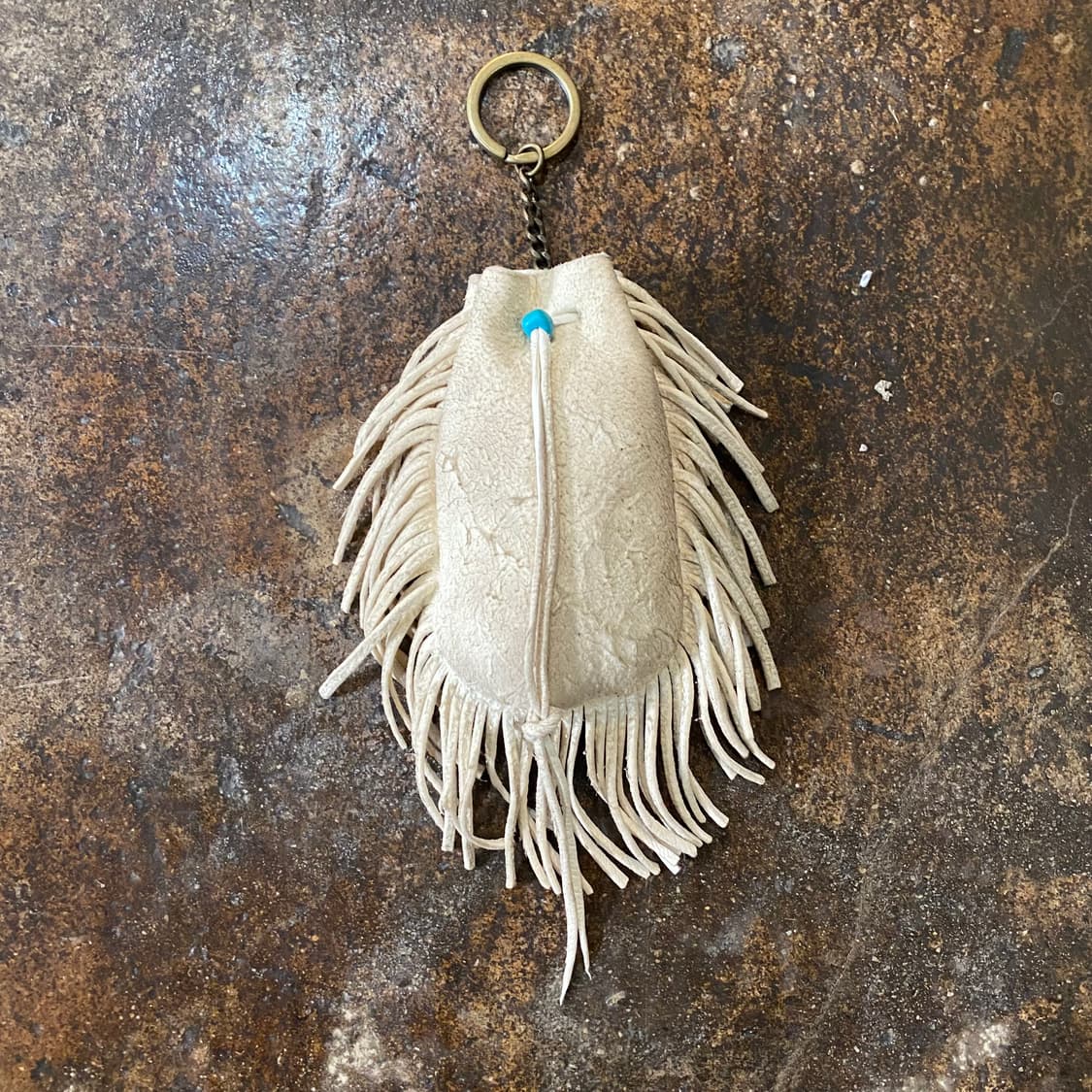 사슴가죽 빈티지 프린지 키링 상품이미지2