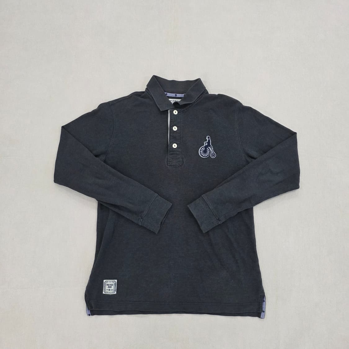 [95] 빈폴 자전거 로고 긴팔 카라 티셔츠 1223J2 상품이미지1