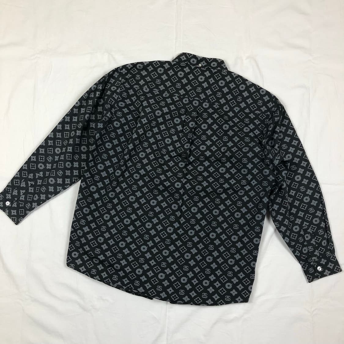 90s 스투시 stussy 루이비통 패러디 셔츠 남방 상품이미지6