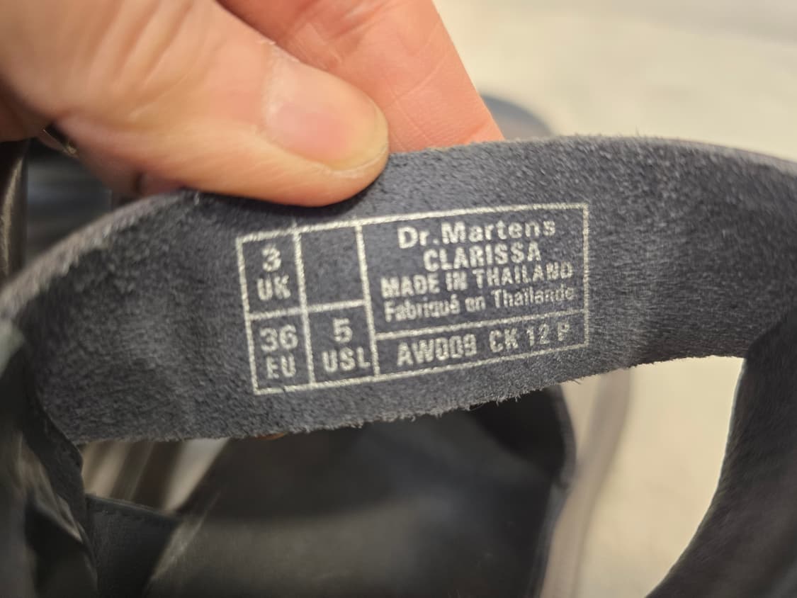 닥터마틴 클라리사 샌들 UK3 EU36 메탈릭 225 상품이미지6