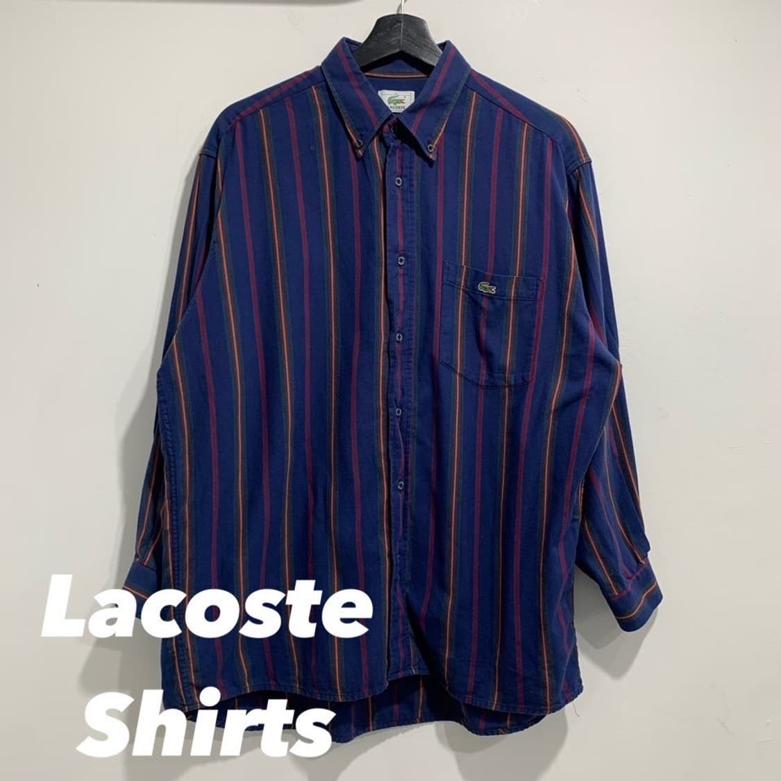 라코스테 스트라이프셔츠 상품이미지1