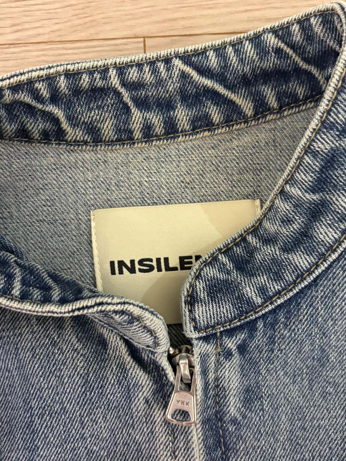 [S] 인사일런스 스모킹 페이드 데님 자켓 상품이미지2
