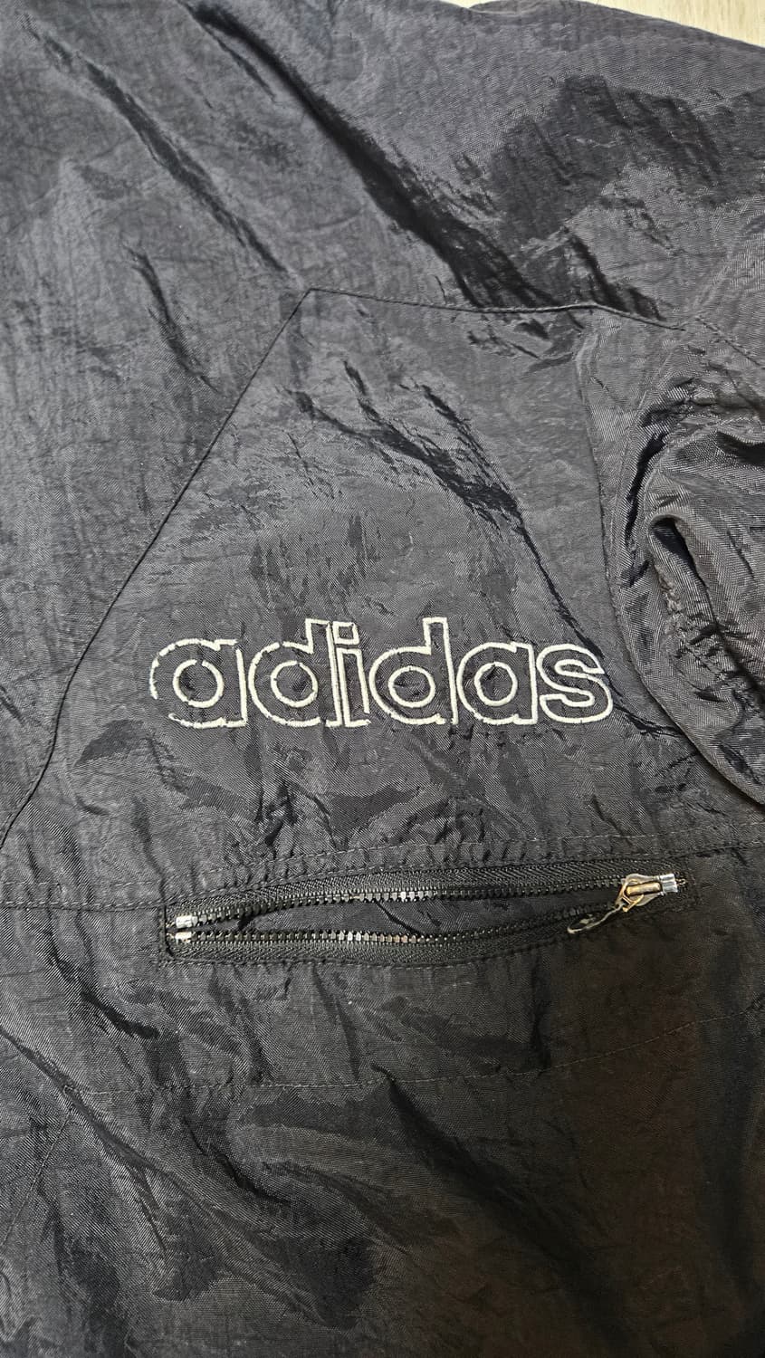 아디다스 블랙 후드 바람막이 점퍼, 자켓 상품이미지2