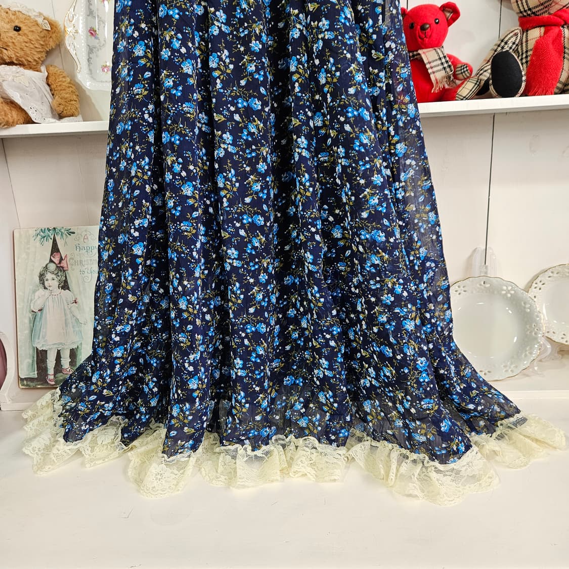 no0327플로럴 2way  롱원피스 / 튜브 원피스 상품이미지8