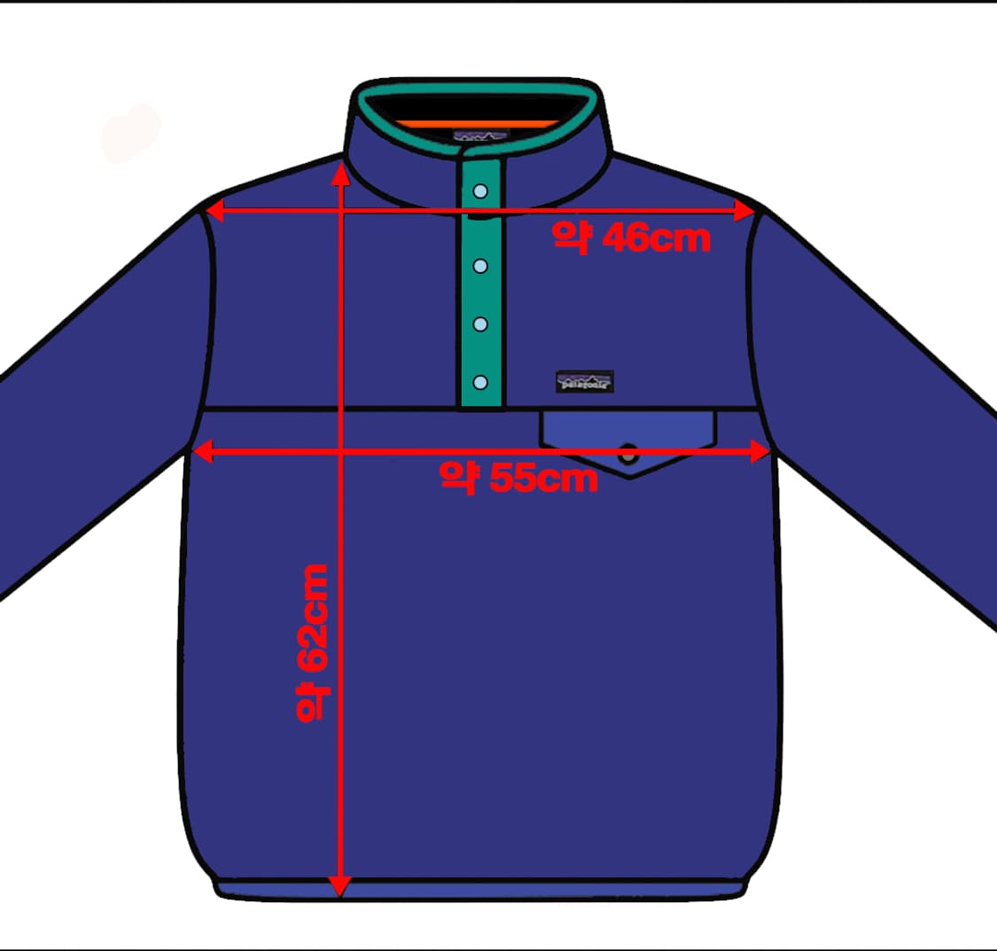 파타고니아 90s 빈티지 신칠라 스웨터 퍼플 남성 S , 여성 M 공용 상품이미지7