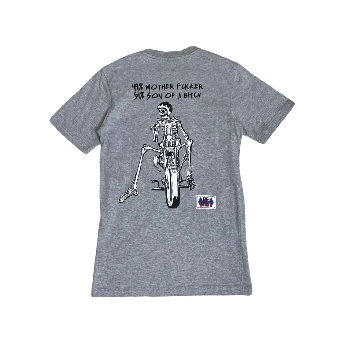 (S) 벤슨 스컬라이더 백로고 반팔티 상품이미지4