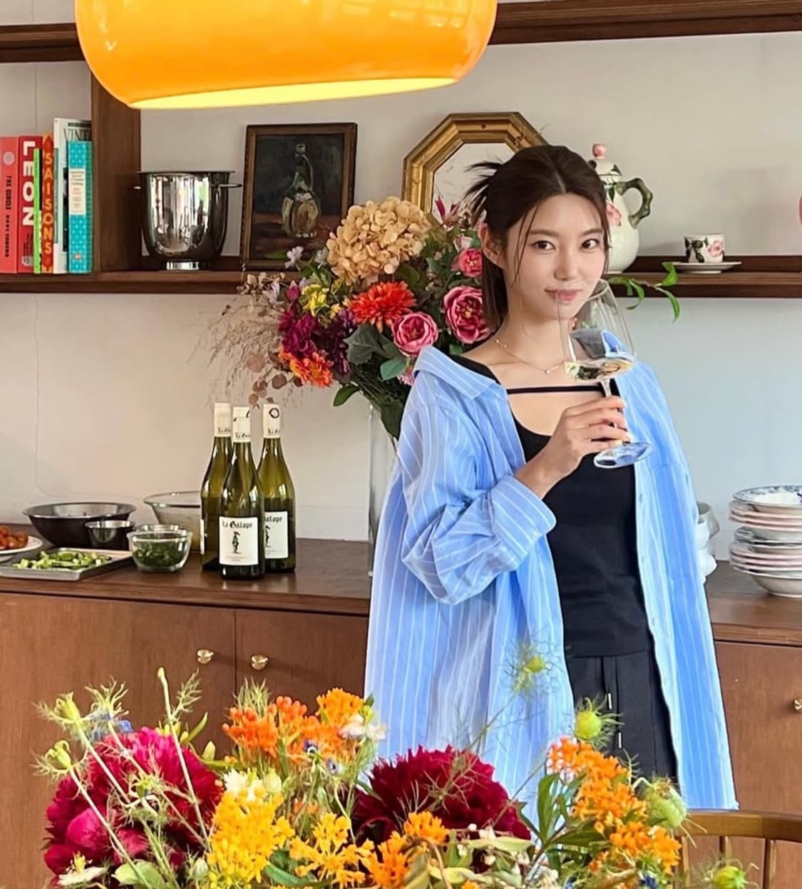 알렉산더왕 크리스탈 오프숄더 셔츠 s 상품이미지5