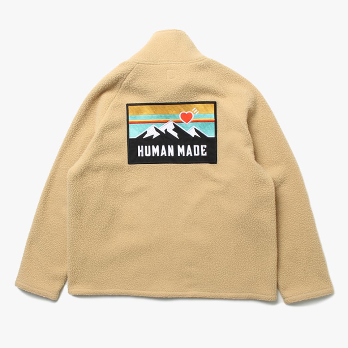 HUMAN MADE "Beige Fleece Jacket" 상품이미지1
