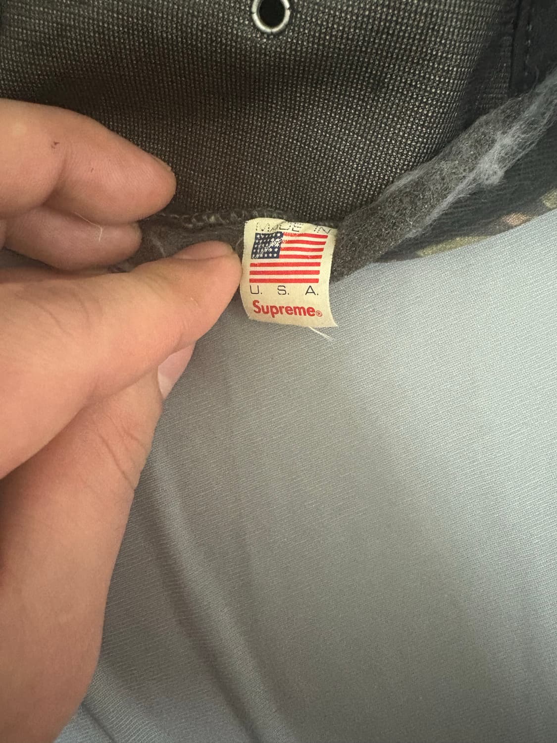 슈프림 카모 캠프캡 모자 상품이미지3