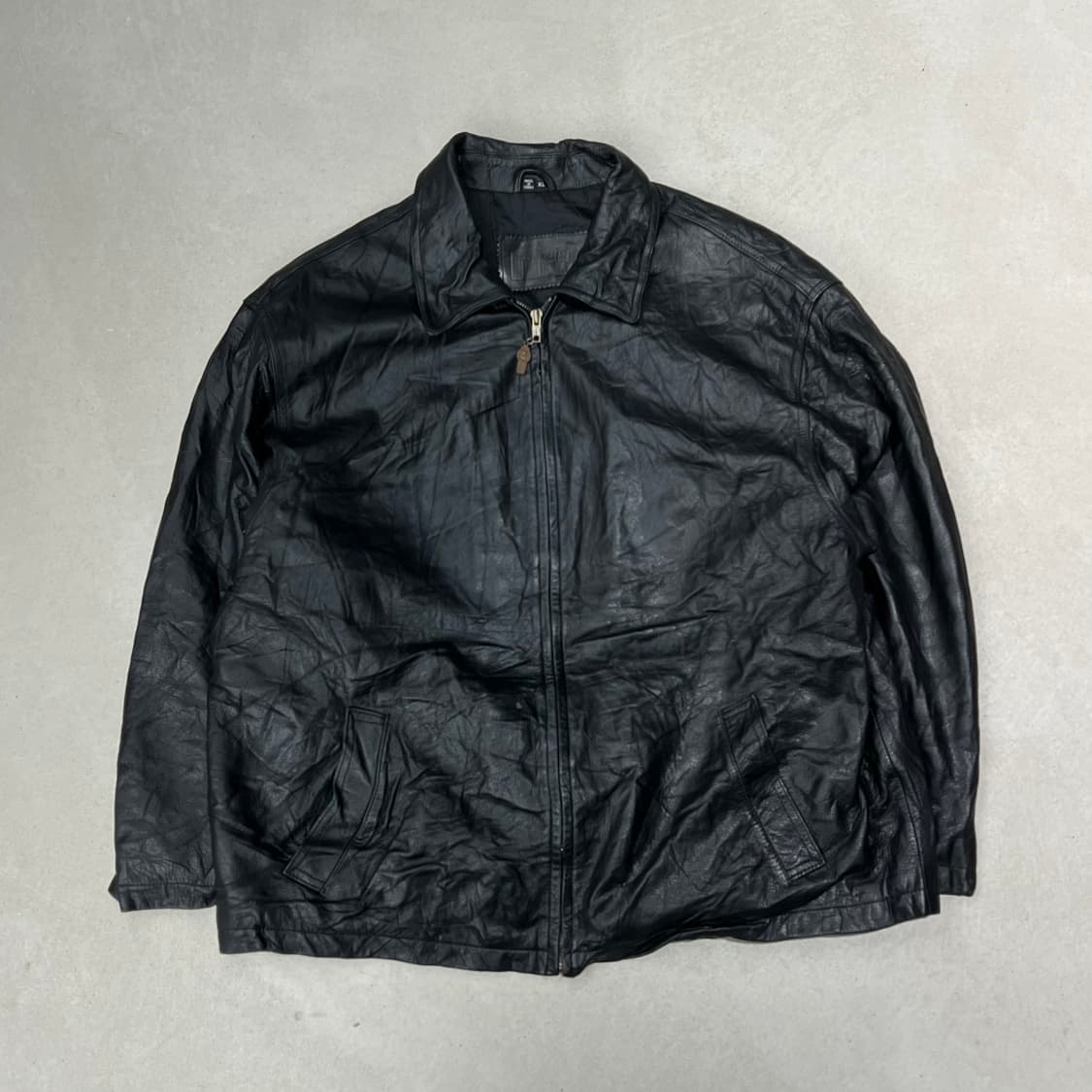 리얼레더 봄버자켓 s09193 상품이미지1