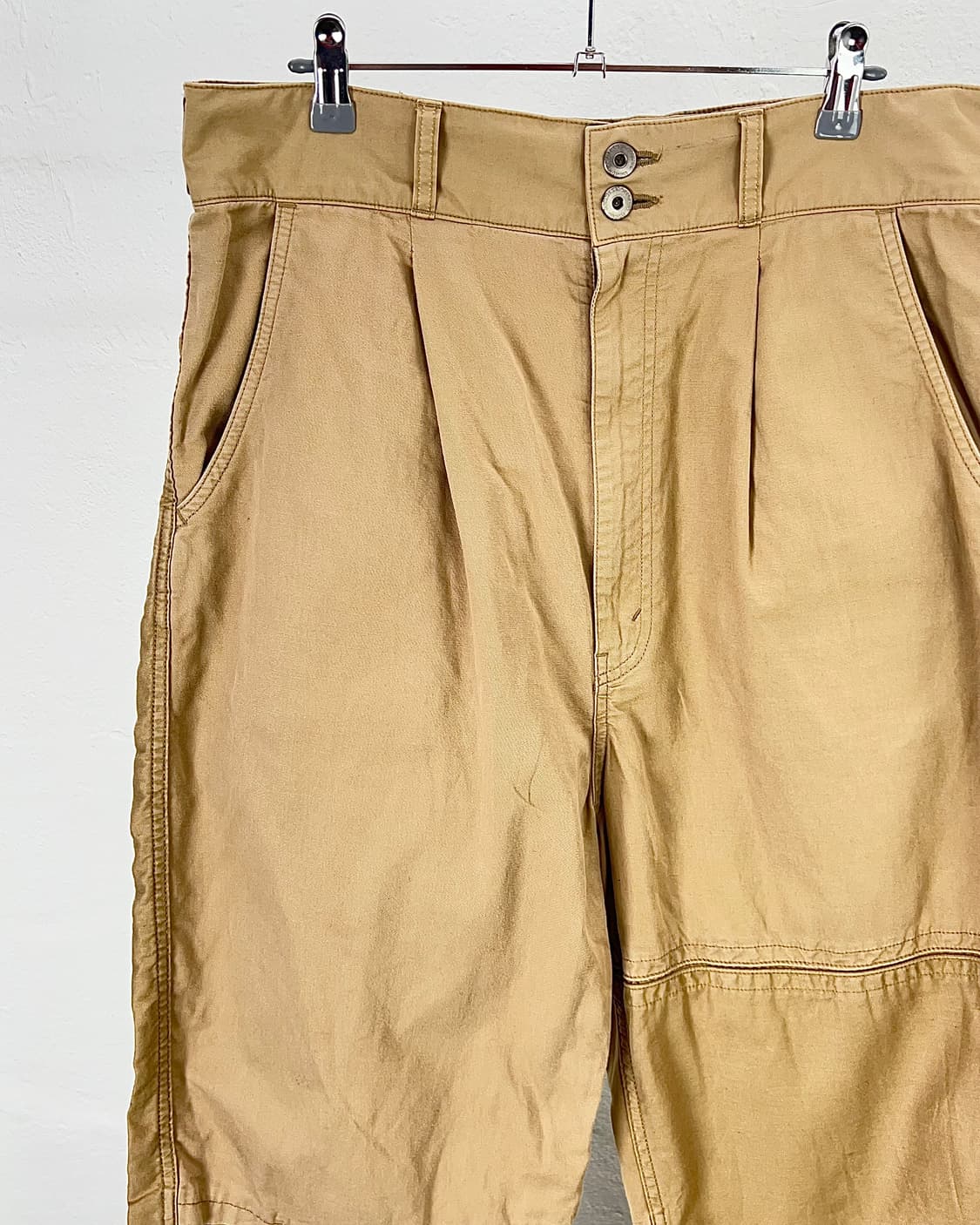 꼼데가르송 옴므 베이지 치노 와이드 팬츠 상품이미지2