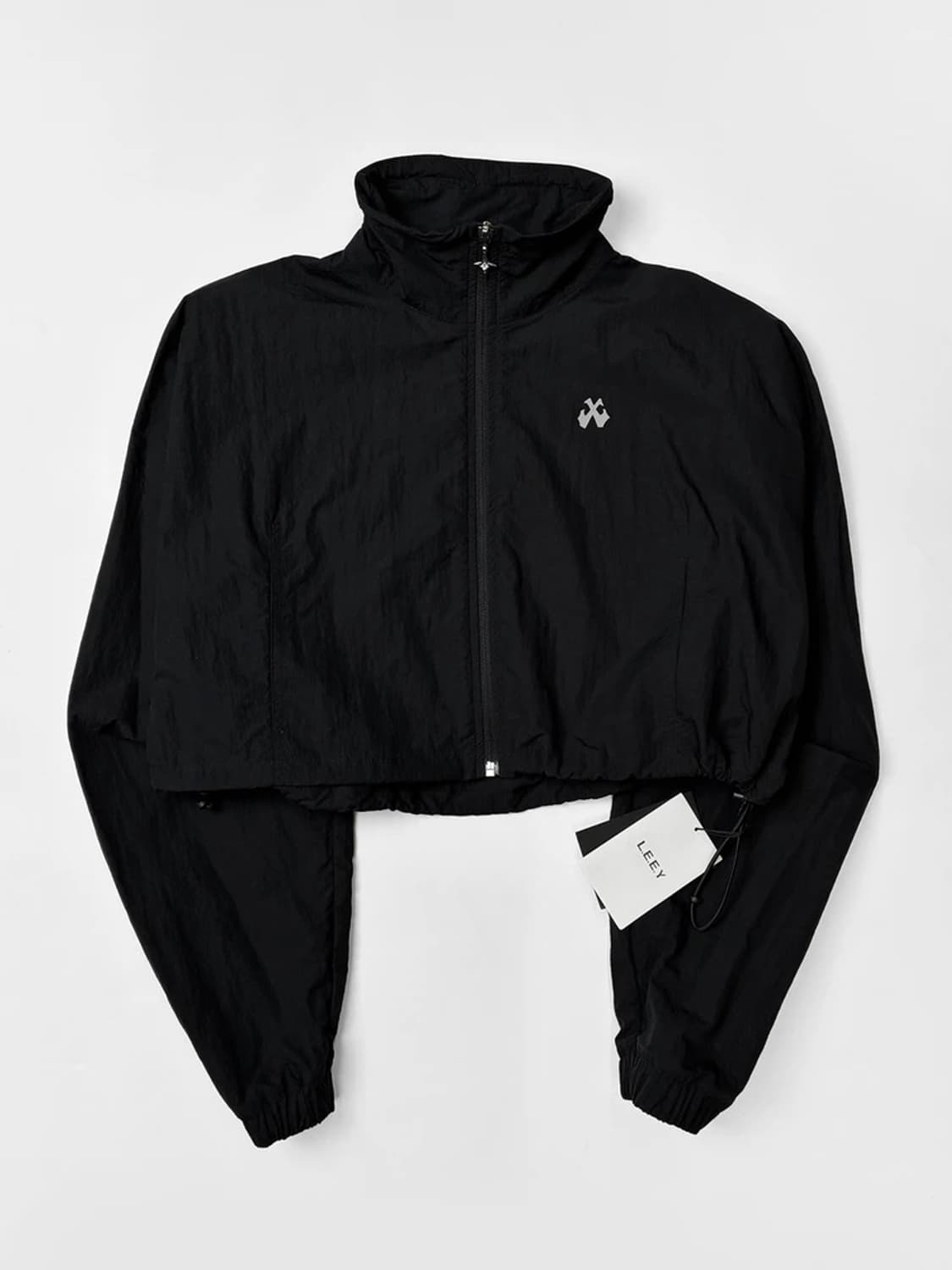 LEEY 윈드쉘 DQOR 크롭 바람막이 자켓 PN5059 상품이미지2