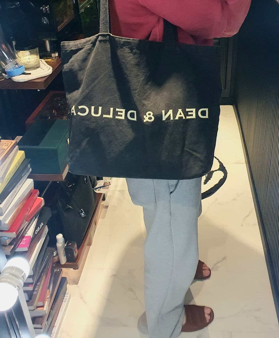 Dean&Deluca 빈티지 에코백 상품이미지2