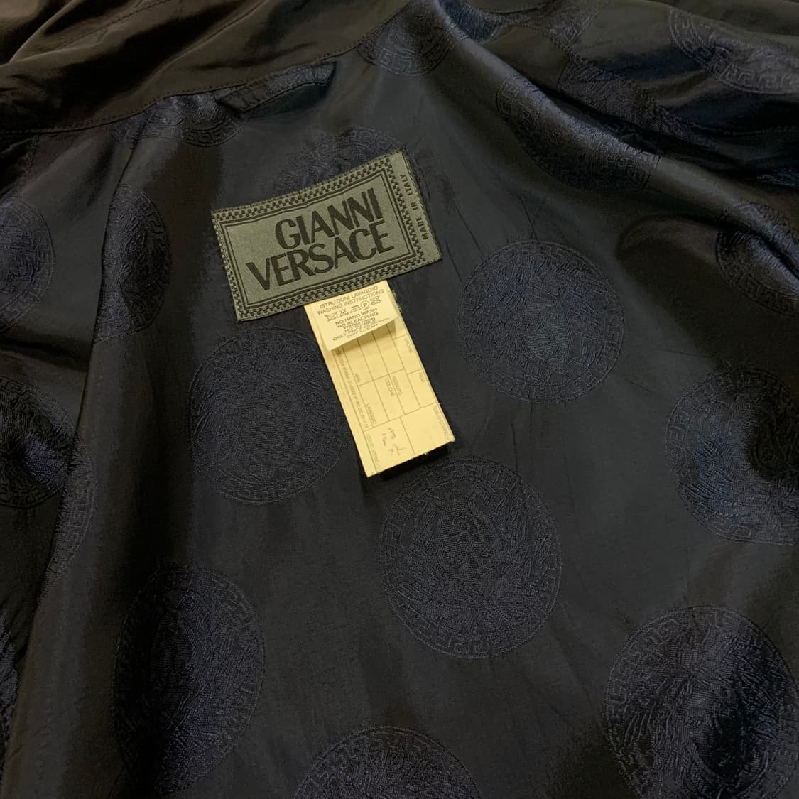 베르사체 90s 나일론 헌팅 자켓 XL 상품이미지9