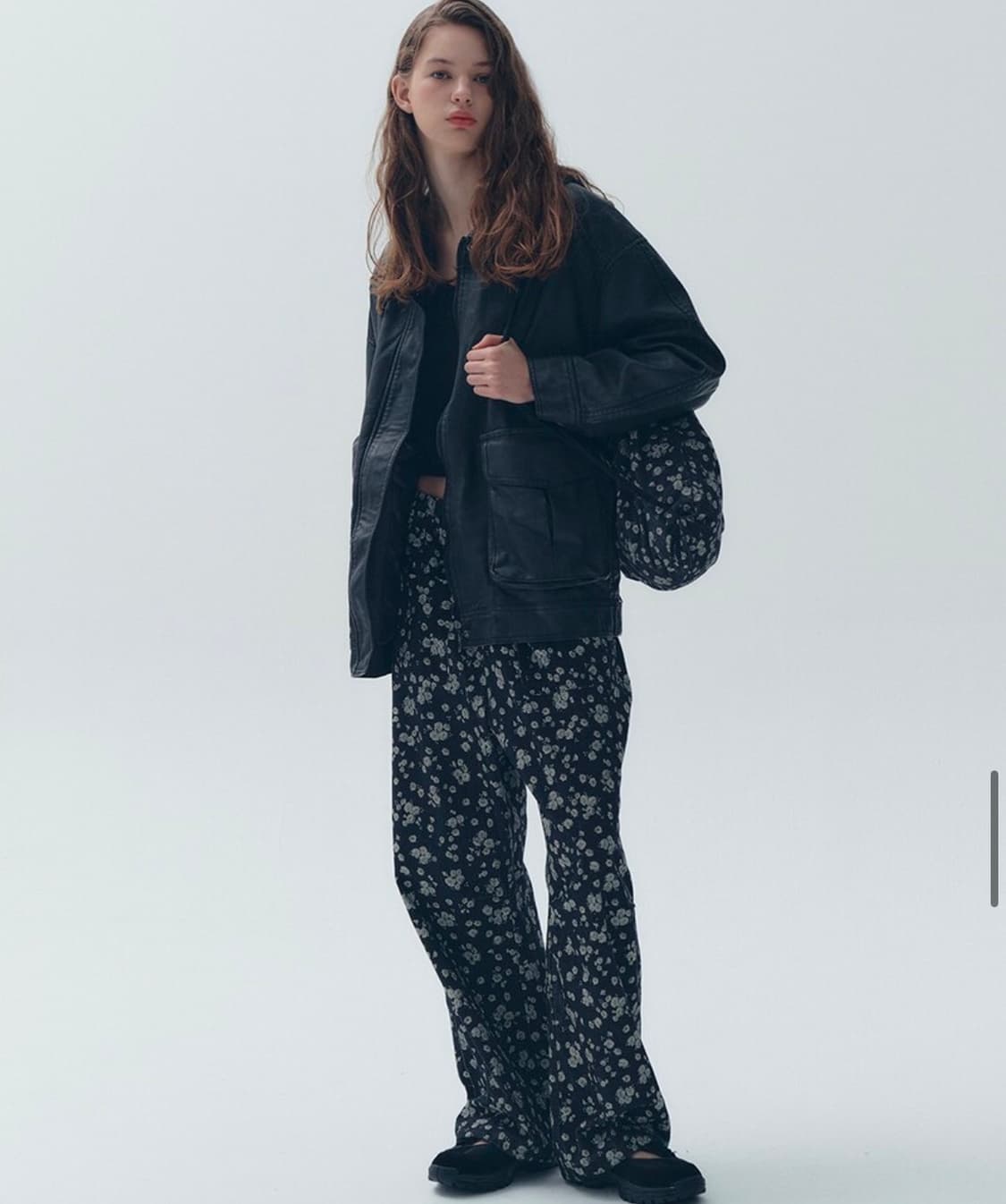 소프트서울 포기 플라워 조거 팬츠 상품이미지3